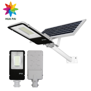 Controle remoto ao ar livre de alumínio huapai, controle remoto à prova d'água, lúmen de <span class=keywords><strong>100</strong></span> w, luz <span class=keywords><strong>solar</strong></span> de rua - Product Image 1