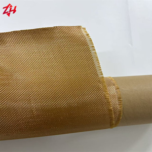 Tissu aramide uni teint, tissé, lourd, ignifuge pour vêtements de pompier - Product Image 5