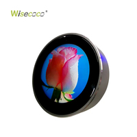 Module HD Amoled Wisecoco pour Maison Intelligente, Écran d'Affichage OLED Rotatif avec Bouton Commutateur 1,43 Pouces