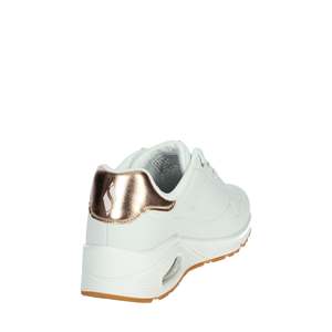 Skechers Donna Sneakers <b>White</b> 36 <b>Heel</b> Height <b>White</b> Canvas Trendy Shoes - Product Image 3