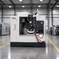 Centre d'usinage CNC vertical VMC 24T avec magazine d'outils, guidage linéaire, haute précision, 5 axes, automatique, neuf