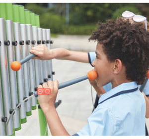Eibele Outdoor Toddler Musical Instrument Set Instrumento de percusión Niños Xilófono para Neighborhood Park - Product Image 2