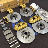 Kit de Frenos Delanteros y Traseros de Cerámica y Fibra de Carbono de 6 Pistones M Performance para la Nueva Serie 5 M5 F30 F10 X3 F36 E92 X5