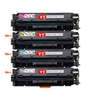 Yelbes Farbtoner-Toner CE410A <span class=keywords><strong>CE411A</strong></span> CE412A CE413A 305A-Patrone für HP Drucker-Toner kartuschen - Product Image 1