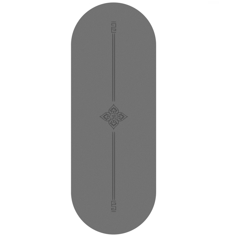 Customized Logo Design Grey PU Leather