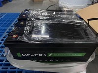 Batterie solaire 24V 48V, stockage d'énergie solaire, pack de batteries Lifepo4 12V 200AH, batteries lithium-ion