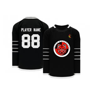 팀 아이스 하키 유니폼을위한 승화의 OEM 사용자 정의 프로 아이스 하키 유니폼 팀 하키 유니폼 - Product Image 4