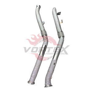 ท่อไอเสียแบบดาวน์ไปป์ Vortex Custom Performance สำหรับ Mercedes-Benz GLE43 AMG W166 3.0T ปี 2016-2019 ทำจากสแตนเลส - Product Image 4