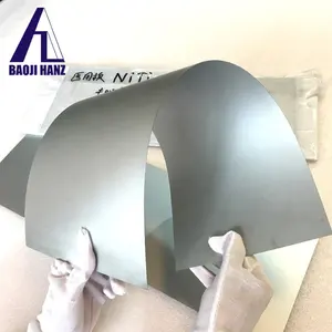 Baoji HanZ fornitore produce fogli di nichel Ni200 Ni201 di alta qualità