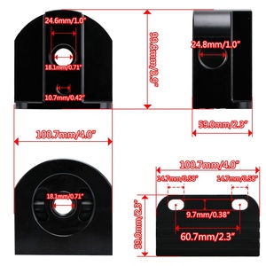 Bộ Tái Định Vị Bộ Lọc Dầu Phôi AN12 Bộ Chuyển Đổi Ống Bện Dầu 1/8NPT Chặn 13/16 "-16 3/4"-16 M22 * 1.5 Bộ Chuyển Đổi Lọc Dầu - Product Image 5