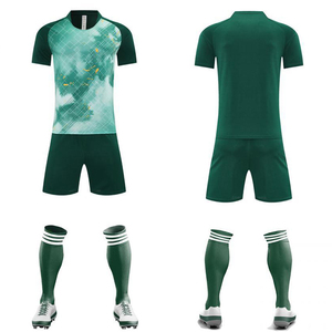 Tenues de football pour hommes, ensembles de football, logo d'équipe personnalisé, vêtements de sport professionnels respirants et à séchage rapide pour adultes, shorts de football d'entraînement - Product Image 1