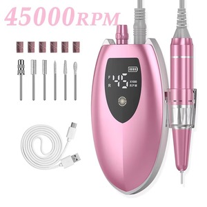 Plastic <b>Nail</b> Polisher & Remover Portable Electric Dead Skin Grinding 45000RPM <b>Nail</b> Drill Machine - Product Image 1