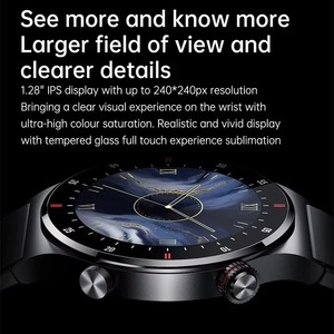 Montre connectée multisports Drioshipping pour le suivi de la santé, en acier inoxydable, pour homme, autres montres - Product Image 3