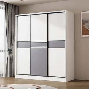 Armarios Empotrados de Diseño Más Reciente, Muebles de Dormitorio, Armarios de MDF con Puerta Corredera - Product Image 5