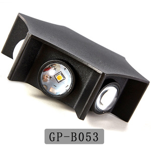 Lámpara de Pared LED para Exteriores, 6W, Impermeable, Luz Cruzada en Forma de Estrella, Aplique de Ambiente para Hotel - Product Image 2