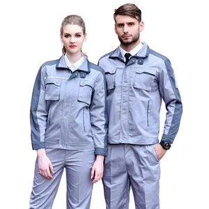 Logo vêtements de travail logo unisexe uniforme de travail vêtements de travail haute visibilité ignifuge travail minier