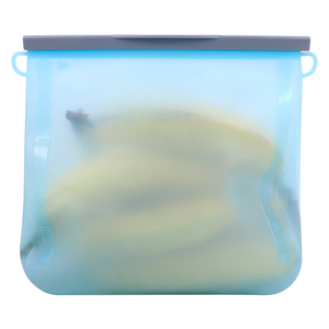 Molde de Silicona Personalizado para Bolsas, Fabricante de Bolsas de Almacenamiento de Silicona Grandes, Bolsas Reutilizables de Silicona para Conservación de Alimentos de 1500 ml - Product Image 2
