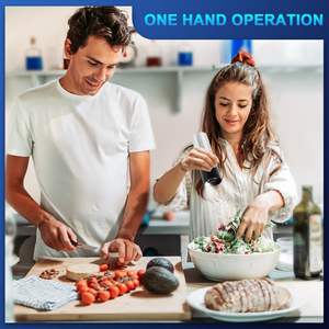 Molinillo de Pimienta Automático de Acero Inoxidable, Molinillo de Sal Eléctrico, Juego de Molinillos de Especias con Sensor de Gravedad - Product Image 2