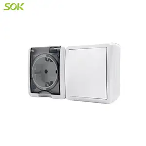 sockets and switches electrical Waterproof IP65 Wall sockets and switches China manufacturer and supplier