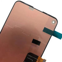 Écran d'affichage économique compatible avec Google Pixel 5A 5G 2021 avec écran tactile LCD en verre d'origine, assemblage complet