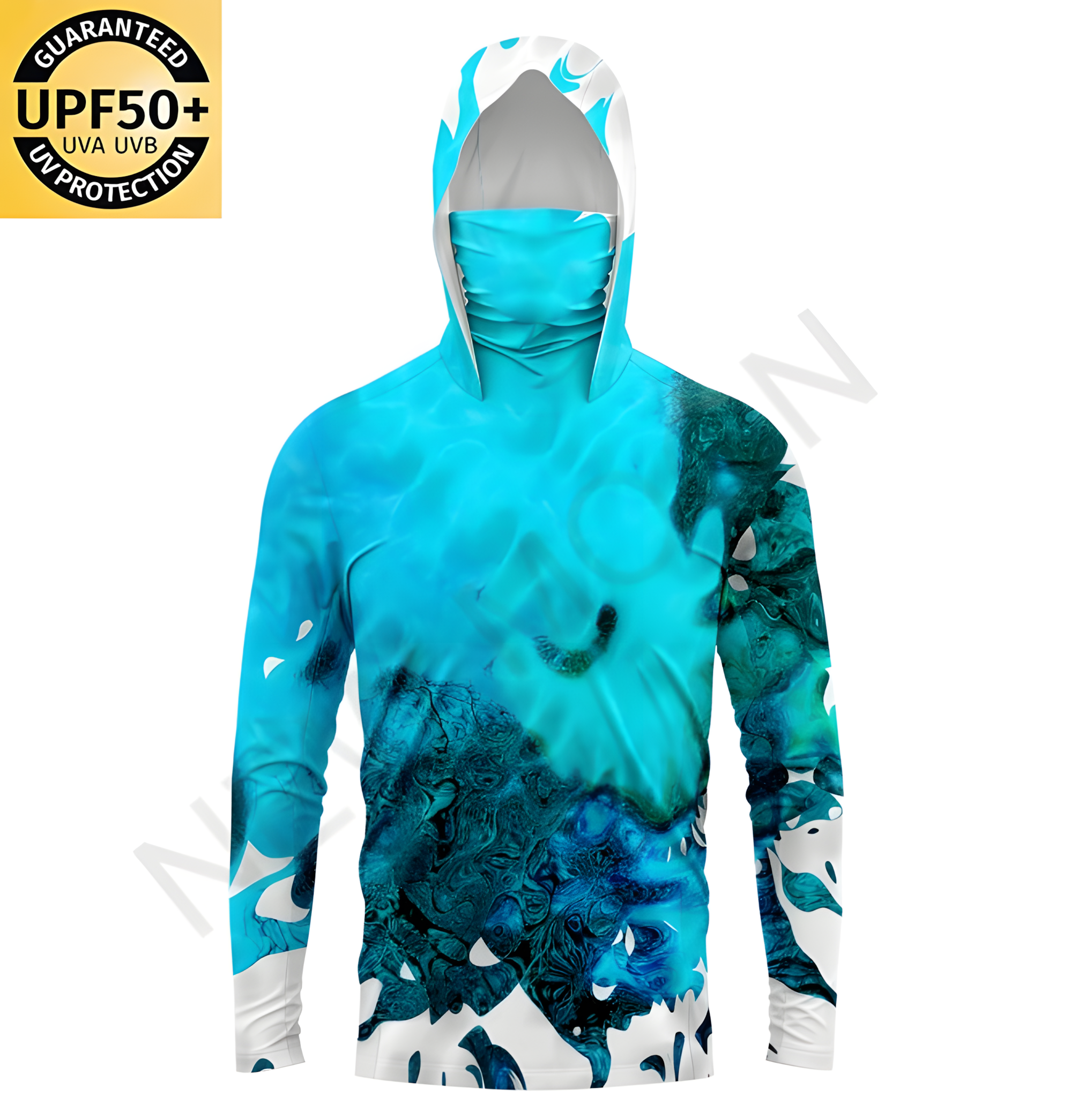 Camouflage blue