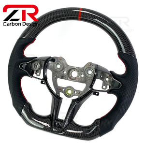Volante Deportivo Personalizado de Fibra de Carbono para el Interior del Automóvil, para Hyundai Elantra N, I30N, I20N, Veloster N, N-line, <span class=keywords><strong>Fastback</strong></span> - Product Image 2