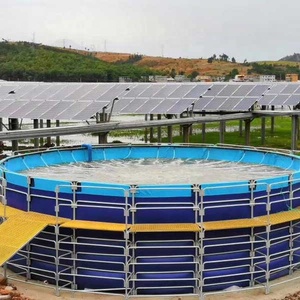 स्वचालित तिरपाल मछली फीडर 3000l-500 l प्लास्टिक pvc मछली खेती तालाब जलीय कृषि तालाब जलीय उपकरण - Product Image 2