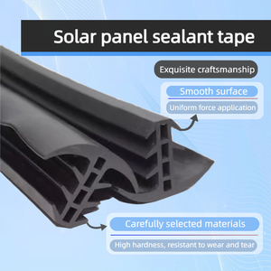 Perfil de Sellado en T para Paneles Solares, Junta de Goma de Silicona Tipo T, Extrusión de Silicona, Junta Fotovoltaica EPDM Impermeable - Product Image 4