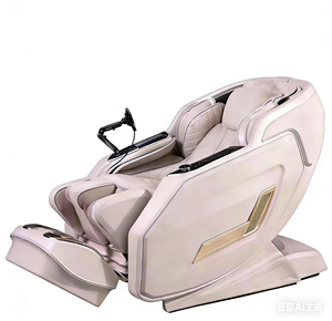 2025 C86 usine OEM 4D Shiatsu électrique en cuir PU corps complet zéro gravité Spa fauteuil de Massage Smart AI commande vocale Bluetooth - Product Image 1