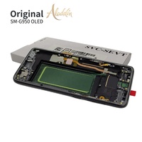 Pièces détachées d'origine pour téléphone portable G950 Écran OLED souple pour Samsung Galaxy S8 Edge G950 Remplacement d'écran LCD de téléphone portable avec cadre