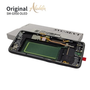 Pièces de rechange originales de téléphone portable G950 Soft OLED LCD pour Samsung Galaxy S8 Edge G950 Mobile Phone LCD Replacement with Frame - Product Image 6