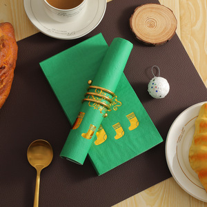 Christmas Printed Paper Napkins 330x400mm 20 Sheets Per Pack For Holiday Parties - Product Image 4
