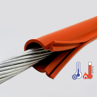 Couvre-câble isolant de type à encliquetage facile à installer, tube isolant pour ligne aérienne, fil nu, pour haute tension