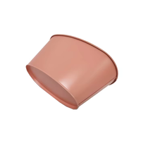 Seau en métal Baignoire ovale Pot de fleur enduit de poudre Peinture pour enfants Kit de plantes et de fleurs Pot de jardinage