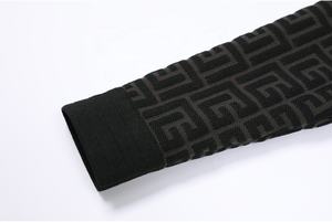 AIMEISI Hochwertiges, Sofort Verfügbares, Lässiges Und Elegantes Zweiteiliges Damen-Set Mit Gestreiftem, Ärmellosem, Langem Kleid Und Strickjacke Mit V-Ausschnitt - Product Image 5