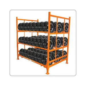 Suporte de pneu industrial resistente, venda quente, stillages, caminhão, rack de pneu