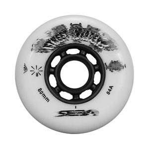 Roues de remplacement pour patins à roulettes de plein air, en PU haute résilience, dureté 8zA, 80 mm, lot de 8 pour adultes et enfants - Product Image 5