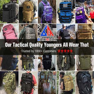 Mochila táctica personalizada de 45l, mochilas impermeables de alta resistencia, mochilas de senderismo, mochilas tácticas Oxford para hombres - Product Image 4