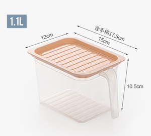 Gran oferta, caja multifunción para alimentos de cocina, caja contenedora de alimentos, caja de almacenamiento para refrigerador con asa - Product Image 3