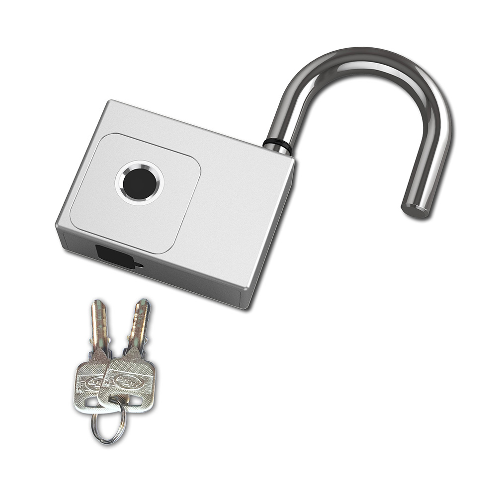 Waterproof Alloy Electronic Security Lock Anti-Theft Anti-lost Safety Keyless Locker Luggage Smart Fingerprint Padlock