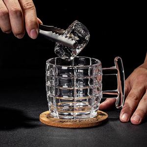 Vaso de Cóctel Personalizado en Forma de Granada, Decantador de Whisky, Vaso de Cóctel Transparente con Asa y Tapa - Product Image 3