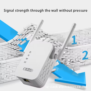 Không dây Wifi Repeater 300Mbps Router Wifi Booster 2.4G WIFI dài phạm vi Extender Wi-Fi khuếch đại tín hiệu Repeater - Product Image 4