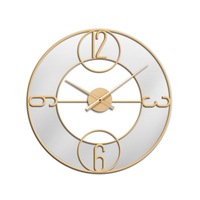 Horloge murale moderne créative de 60 cm, design simple, décoration de la maison, décoration de luxe, vente en gros, livraison rapide DDP