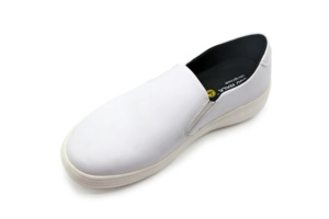 Giày làm việc phòng sạch ESD Unisex siêu nhẹ mềm mại chống tĩnh điện, giày y tế, giày y tá màu trắng và đen - Product Image 2