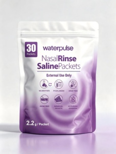 Waterpulse - Juego de sal isotónica para irrigación <span class=keywords><strong>nasal</strong></span> Neti Pot, paquetes de sal para limpieza <span class=keywords><strong>nasal</strong></span> para adultos y niños - Product Image 3