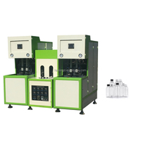 Machine de soufflage de bouteilles en plastique semi-automatique pour la production de contenants d'eau en PET avec préchauffage des préformes pour les petites entreprises