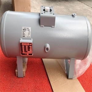 Réservoir d'air VBAT38A1 T X104 en acier, pièce de compresseur industriel avec fonction de surpression - Product Image 1