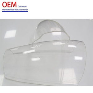 Sản xuất tùy chỉnh thermoforming PC PMMA HDPE vuông Polycarbonate rõ ràng các bộ phận chân không hình thành nhựa trong suốt khay acrylic - Product Image 3
