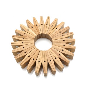 Mini Mollette in Legno Naturali con <span class=keywords><strong>Magnete</strong></span> per Frigorifero - Product Image 4