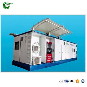 Pression d'entrée à économie d'énergie 0.6MPa Pression de livraison 25MPa Débit 2.5Nm3/min Compresseur GNC Station de remplissage de gaz naturel - Product Image 2